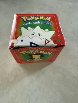 1999 Pokemon Gotta Catch'em All 23k Gold Plated Togepi Trading Card ball Sealed - Image 1