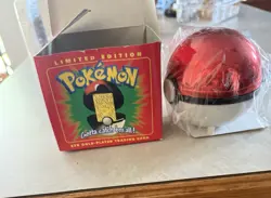 1999 Pokemon Gotta Catch'em All 23k Gold Plated Togepi Trading Card ball Sealed - Image 3