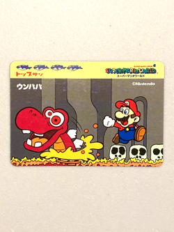 Blargg - Super Mario World - Nintendo Topsun Top Card Japanese - Image 1