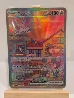Custom Fan Art Mew Ex High Quality Custom Card Foil Finish - Image 2