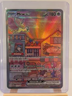 Custom Fan Art Mew Ex High Quality Custom Card Foil Finish - Image 3