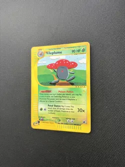 Pokemon Card Expedition Base Set E Series Vileplume Reverse Holo 69/165 WOTC - Image 4