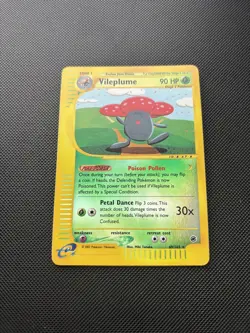 Pokemon Card Expedition Base Set E Series Vileplume Reverse Holo 69/165 WOTC - Image 5