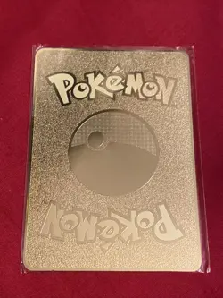 Thicc Pikachu Solid Metal Card Shiny Holo Custom Card - Image 2