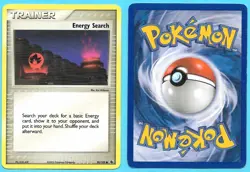 Lot of (4) diff. 2005 Pokemon cards, EX Ruby & Sapphire, Fire,Water,Grass, +1 - Image 1