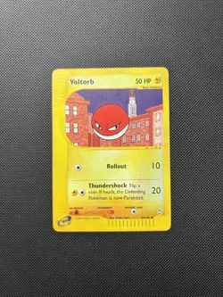 Pokemon Card Aquapolis E Series Voltorb Reverse Holo 64/147 WOTC - Image 1
