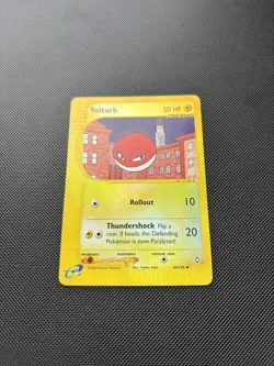 Pokemon Card Aquapolis E Series Voltorb Reverse Holo 64/147 WOTC - Image 2
