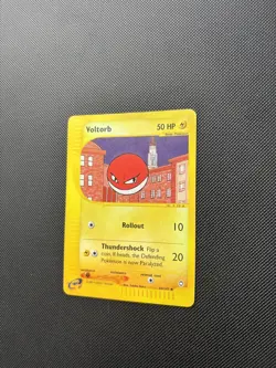 Pokemon Card Aquapolis E Series Voltorb Reverse Holo 64/147 WOTC - Image 4