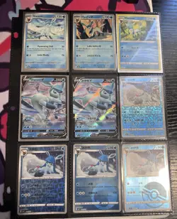 Pokemon Glaceon Bulk Lot 17 Cards - Mixed Languages - Holo/Reg - Image 1
