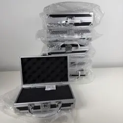 6x Graded Card Slab Holder Storage Box Aluminum Case PSA BGS CGC Grail Protector - Image 1