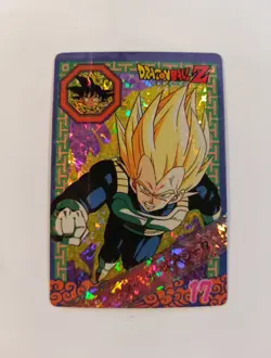 TAIWAN HK carte Non Off DERU DERU CARD Prism dragon ball VINTAGE STICKER - Image 1