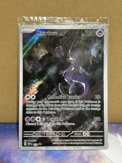Mewtwo 151 UPC Sealed SVP 052 Black Star Promo Pokemon Card Game - Image 1