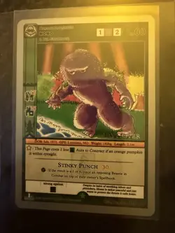 Momo Silver Border Playtester Metazoo Nightfall Card RARE 1 of 70 - Image 1