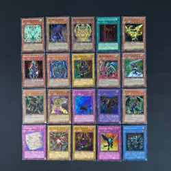 lot of 20 yu-gi-oh! holo cards vintage/modern 1st edition/regular yugioh - Image 1