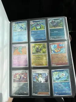 40 Pokeball Cards From Black Bolt and White Flare with White Flare Binder Mint - Image 1