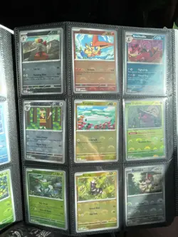 40 Pokeball Cards From Black Bolt and White Flare with White Flare Binder Mint - Image 3