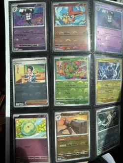 40 Pokeball Cards From Black Bolt and White Flare with White Flare Binder Mint - Image 4