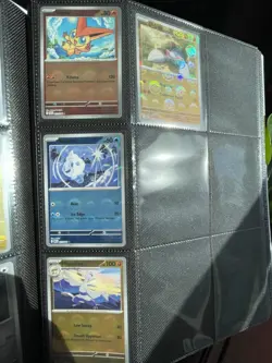 40 Pokeball Cards From Black Bolt and White Flare with White Flare Binder Mint - Image 5