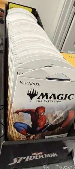 45 Magic The Gathering Marvel Spider-Man Play Booster Packs - Image 1