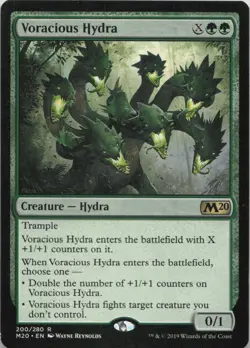 Voracious Hydra R Core Set 2020 200 - LP MTG - Image 1