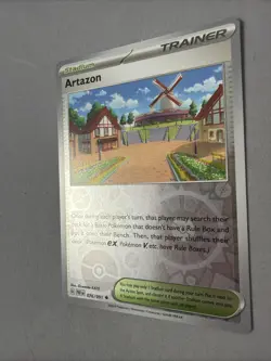 Pokemon TCG * SV Paldean Fates * 76/91 Artazon REVERSE HOLO Uncommon * FRESH PK - Image 2