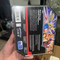 Pokemon Slashing Legends Factory Sealed Tin Box - Koraidon ex - 5 Booster Packs - Image 2