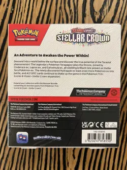 Pokemon TCG - Scarlet & Violet - Stellar Crown - Booster Bundle - New, Sealed - Image 2