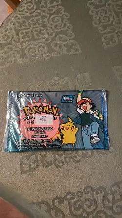 Topps Pokemon Series 3 TV Animation Edition Factory Sealed Pack - Pikachu & Ash - Image 1