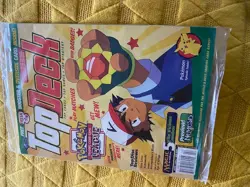 Rare! Pokemon Top Deck Magazine Volume 2 Sealed Fossil Pack & Promo Pikachu - Image 1