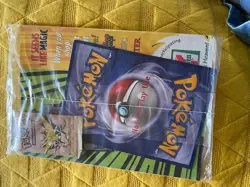 Rare! Pokemon Top Deck Magazine Volume 2 Sealed Fossil Pack & Promo Pikachu - Image 2