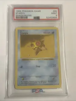Staryu 065/102 Base Set (Shadowless) Regular for sale online - Image 1