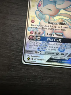 Pokemon TCG Sylveon GX SV76/SV94 Hidden Fates Shiny Vault UR MT/NM Ungraded - Image 5