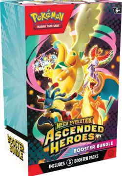 Pokemon TCG Mega Evolution Ascended Heroes Booster Bundle CONFIRMED PRESALE - Image 1