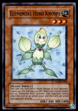 Yu-Gi-Oh! Elemental Hero Knospe #PP02-EN005 Light Play - Image 1