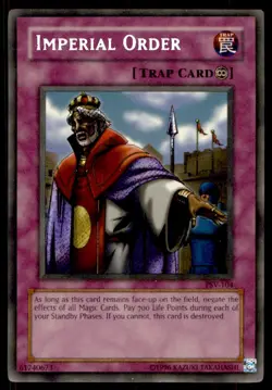 Yu-Gi-Oh! Imperial Order #PSV-104 Light Play - Image 1