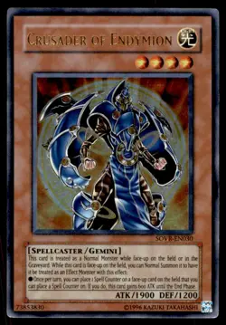 Yu-Gi-Oh! Crusader of Endymion #SOVR-EN030 Light Play - Image 1