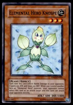 Yu-Gi-Oh! Elemental Hero Knospe #PP02-EN005 Light Play - Image 1