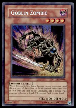 Yu-Gi-Oh! Goblin Zombie #PTDN-EN098 Light Play - Image 1