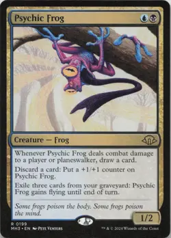 Psychic Frog R Modern Horizons 3 199 NM MTG - Image 1