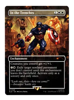 MTG SLD Marvel In the Trenches Non-Foil Unplayed NM - Image 1