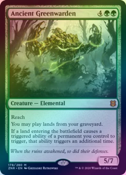 Ancient Greenwarden (Foil) - MTG Zendikar Rising -ZNR - Image 1