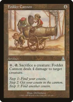Fodder Cannon - Foil Urza's Destiny MP MTG - Image 1