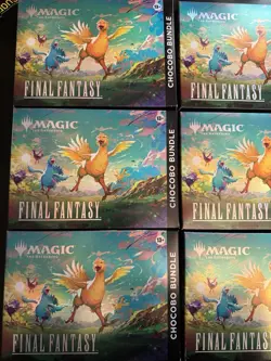 LOT OF 6 Magic The Gathering - Final Fantasy Chocobo Bundle New Sealed - Image 2