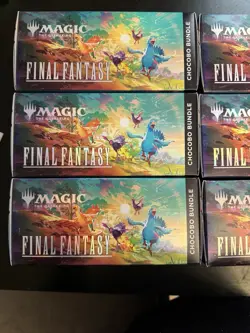 LOT OF 6 Magic The Gathering - Final Fantasy Chocobo Bundle New Sealed - Image 4