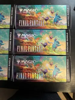 LOT OF 6 Magic The Gathering - Final Fantasy Chocobo Bundle New Sealed - Image 5