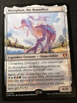Morophon, The Boundless - CMM - MTG - EN - NM - 0003 - Image 1