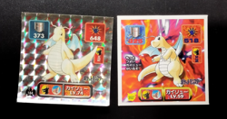 Pokemon Sticker Rare Holo Seal Japanese Amada Dragonite A45 - Image 2