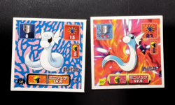 Pokemon Sticker Rare Holo Seal Japanese Amada Dragonite A45 - Image 4