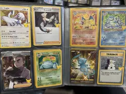 Pokemon Celebrations NM Near Complete Master Set Missing Promos TCG Lot Binder - Image 1