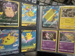 Pokemon Celebrations NM Near Complete Master Set Missing Promos TCG Lot Binder - Image 2